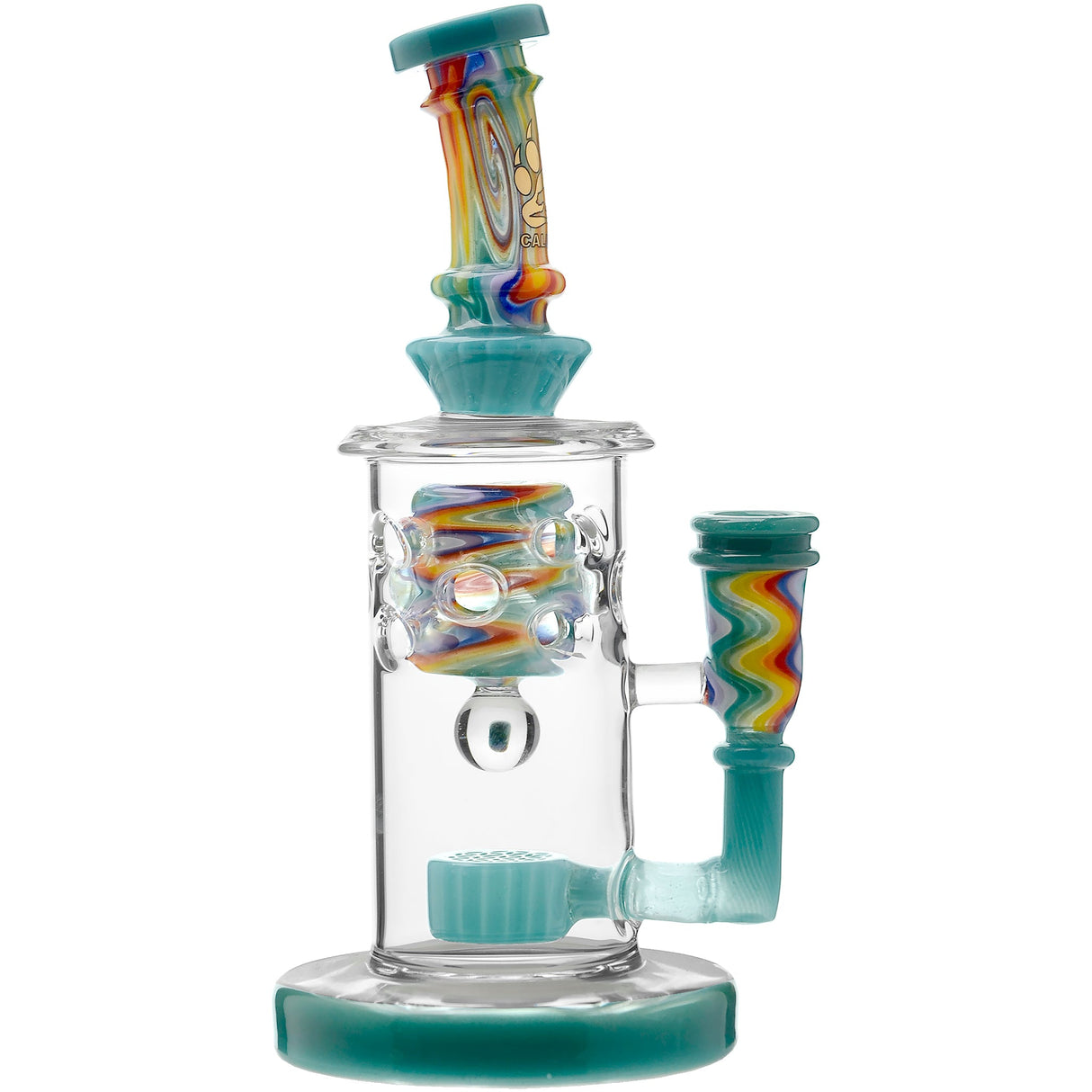 Calibear 8'' Ocean Drift Flower of Life Dab Rig
