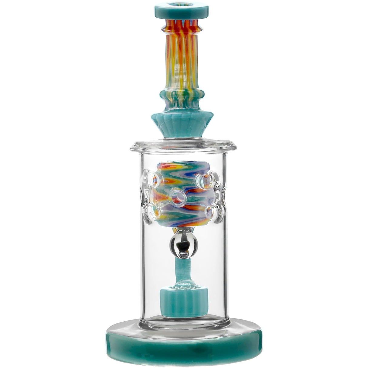 Calibear 8'' Ocean Drift Flower of Life Dab Rig