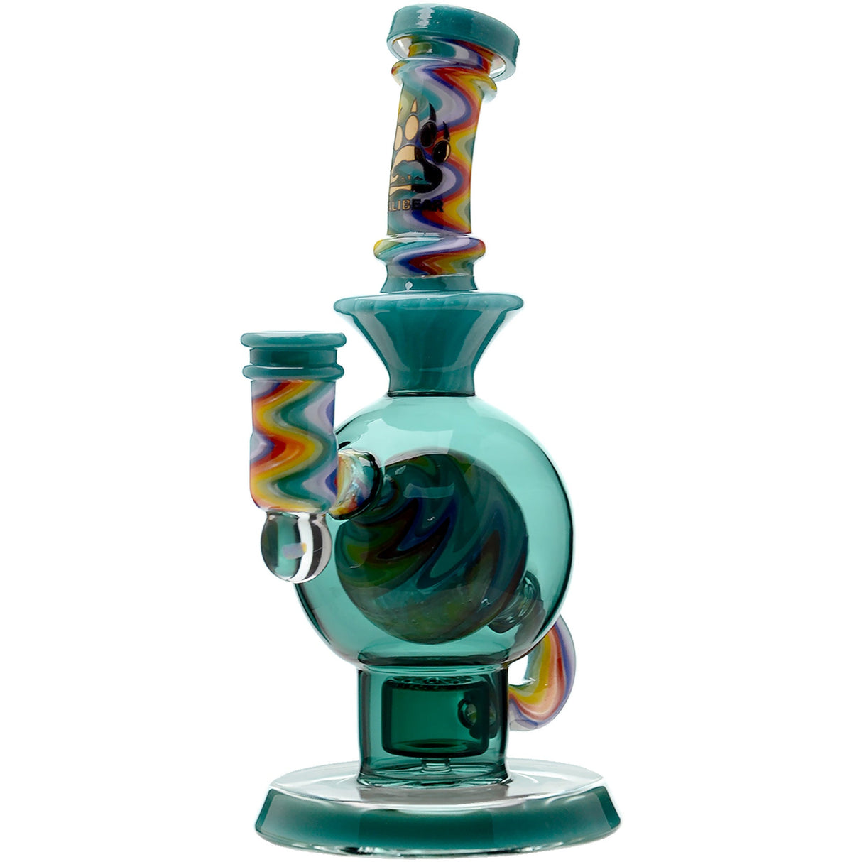 Calibear 8'' Wig Wag Ball Flower Of Life Dab Rig