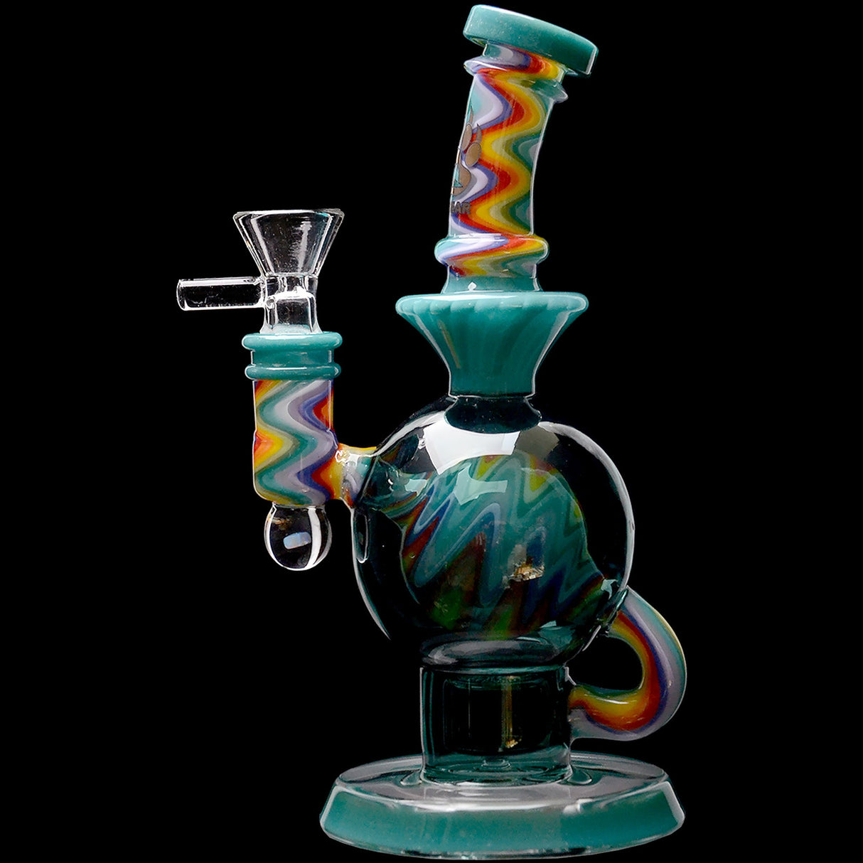 Calibear 8'' Wig Wag Ball Flower Of Life Dab Rig