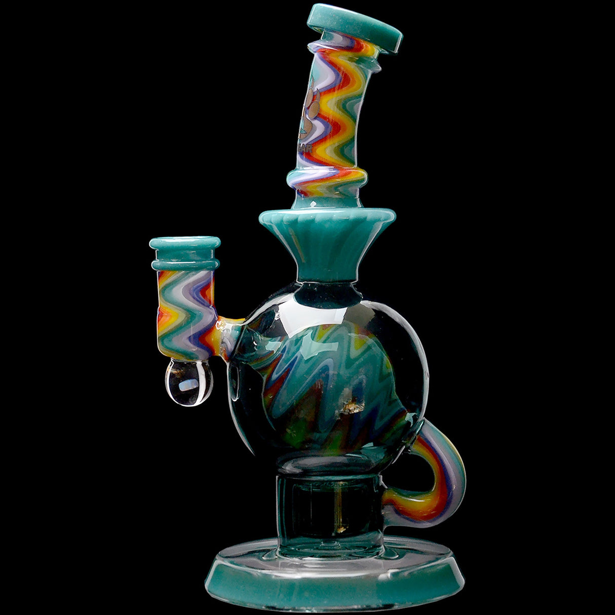 Calibear 8'' Wig Wag Ball Flower Of Life Dab Rig