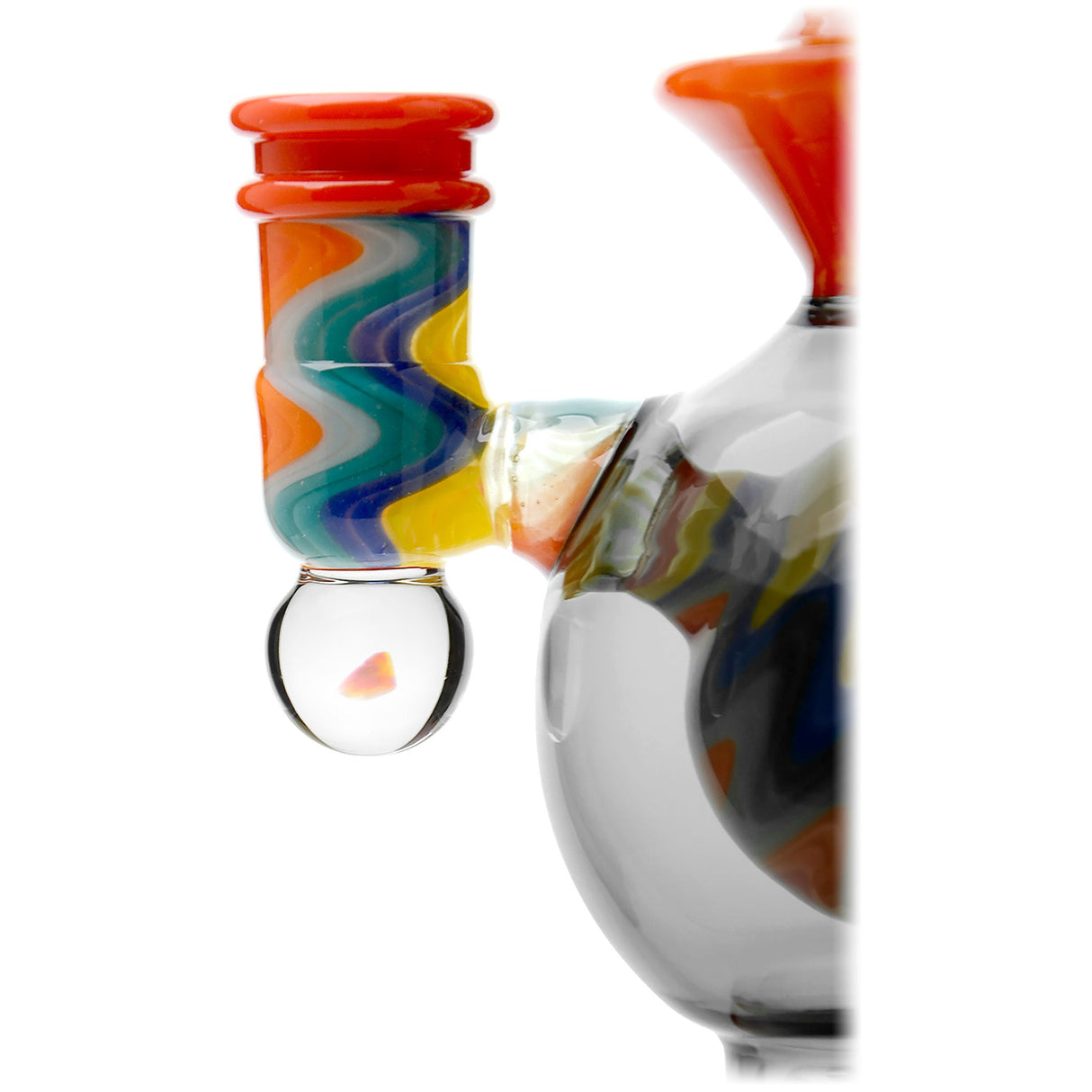 Calibear 8'' Wig Wag Ball Flower Of Life Dab Rig