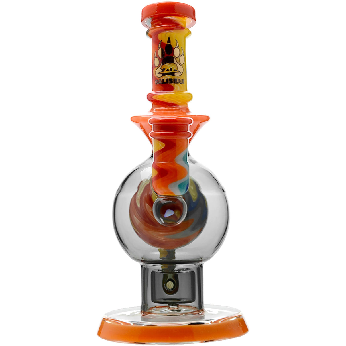 Calibear 8'' Wig Wag Ball Flower Of Life Dab Rig