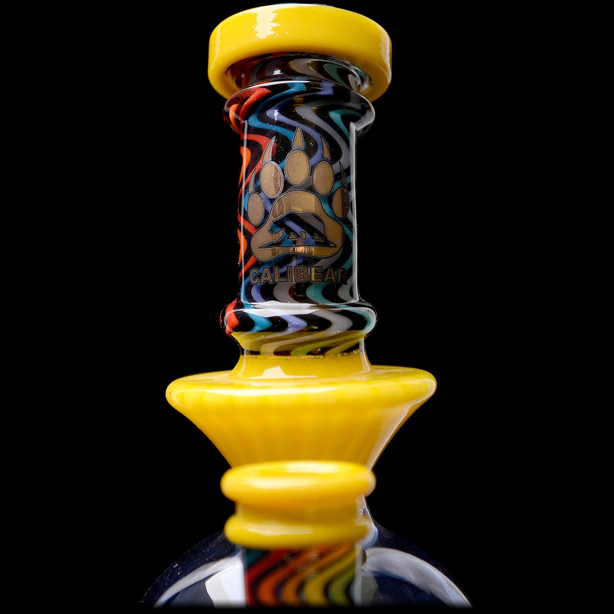 Calibear 8'' Wig Wag Ball Flower Of Life Dab Rig