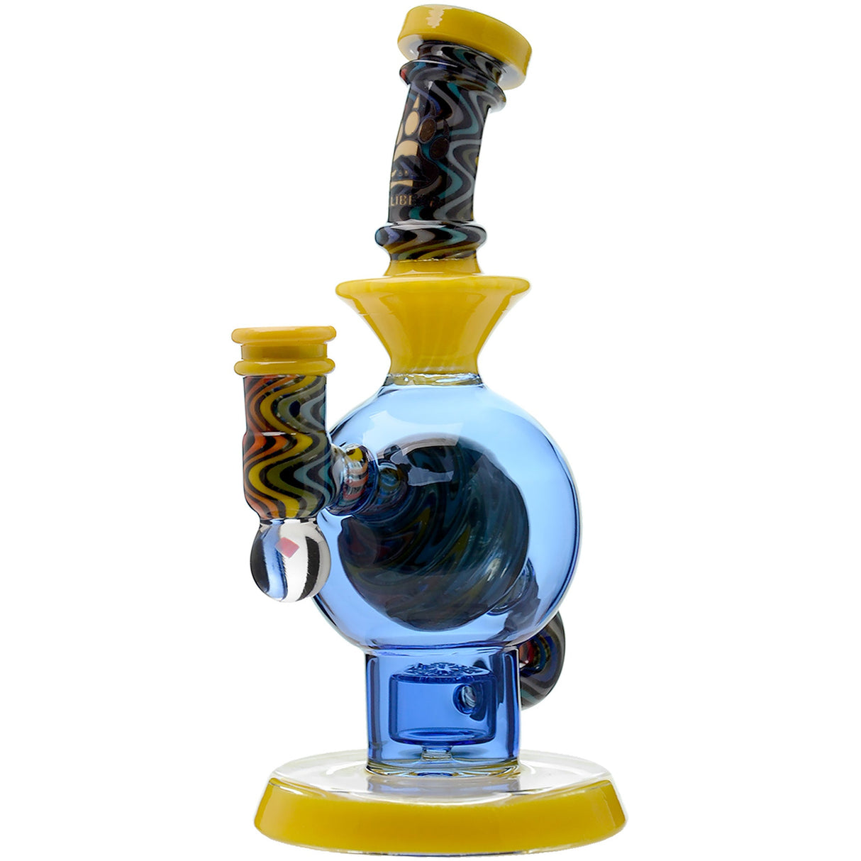 Calibear 8'' Wig Wag Ball Flower Of Life Dab Rig