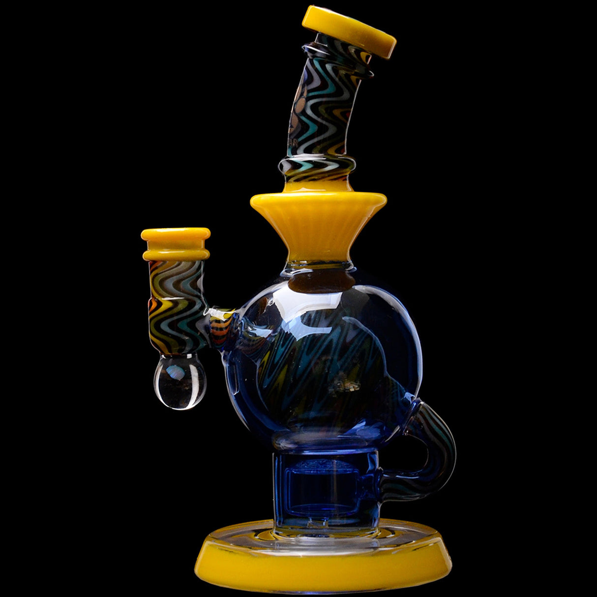 Calibear 8'' Wig Wag Ball Flower Of Life Dab Rig