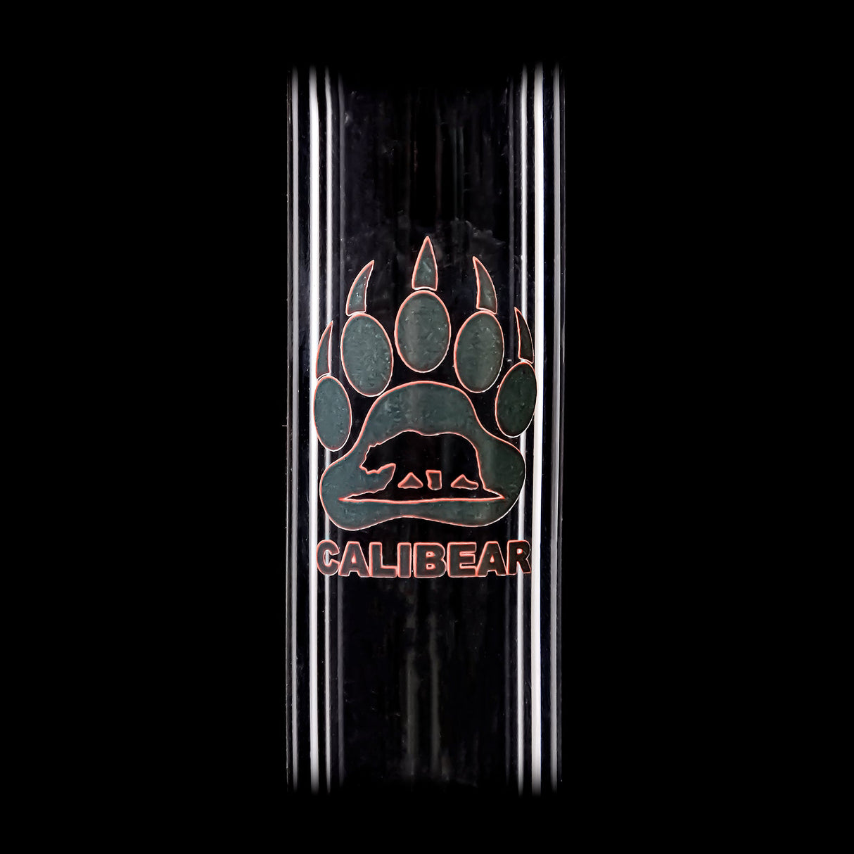 Calibear 11.8" Honeycomb Tower Flower Of Life Perc Bong