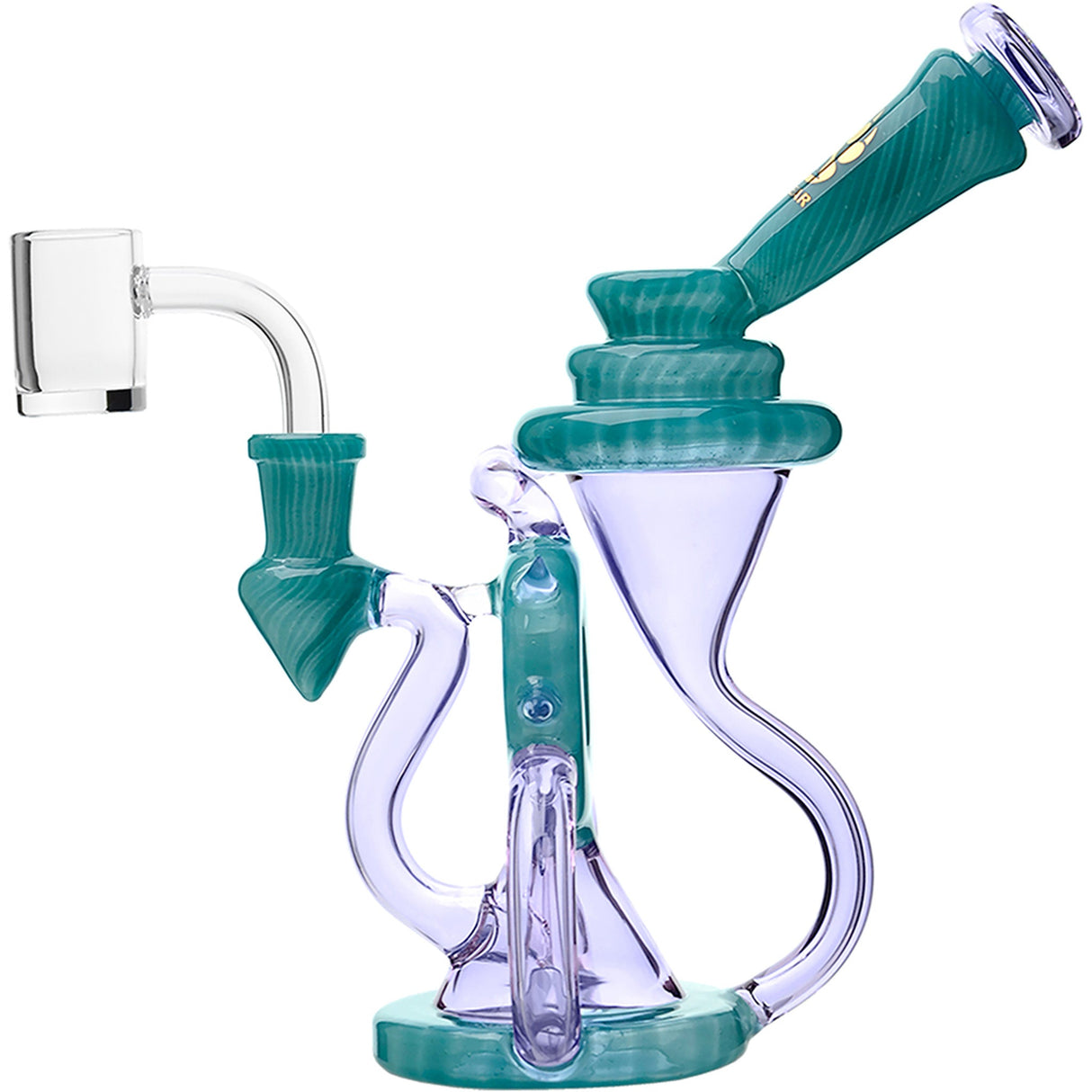 Calibear Vortex Spiked Recycler Dab Rig