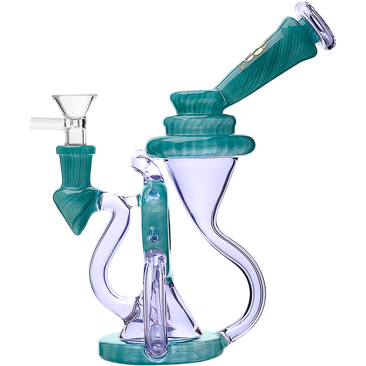 Calibear Vortex Spiked Recycler Dab Rig