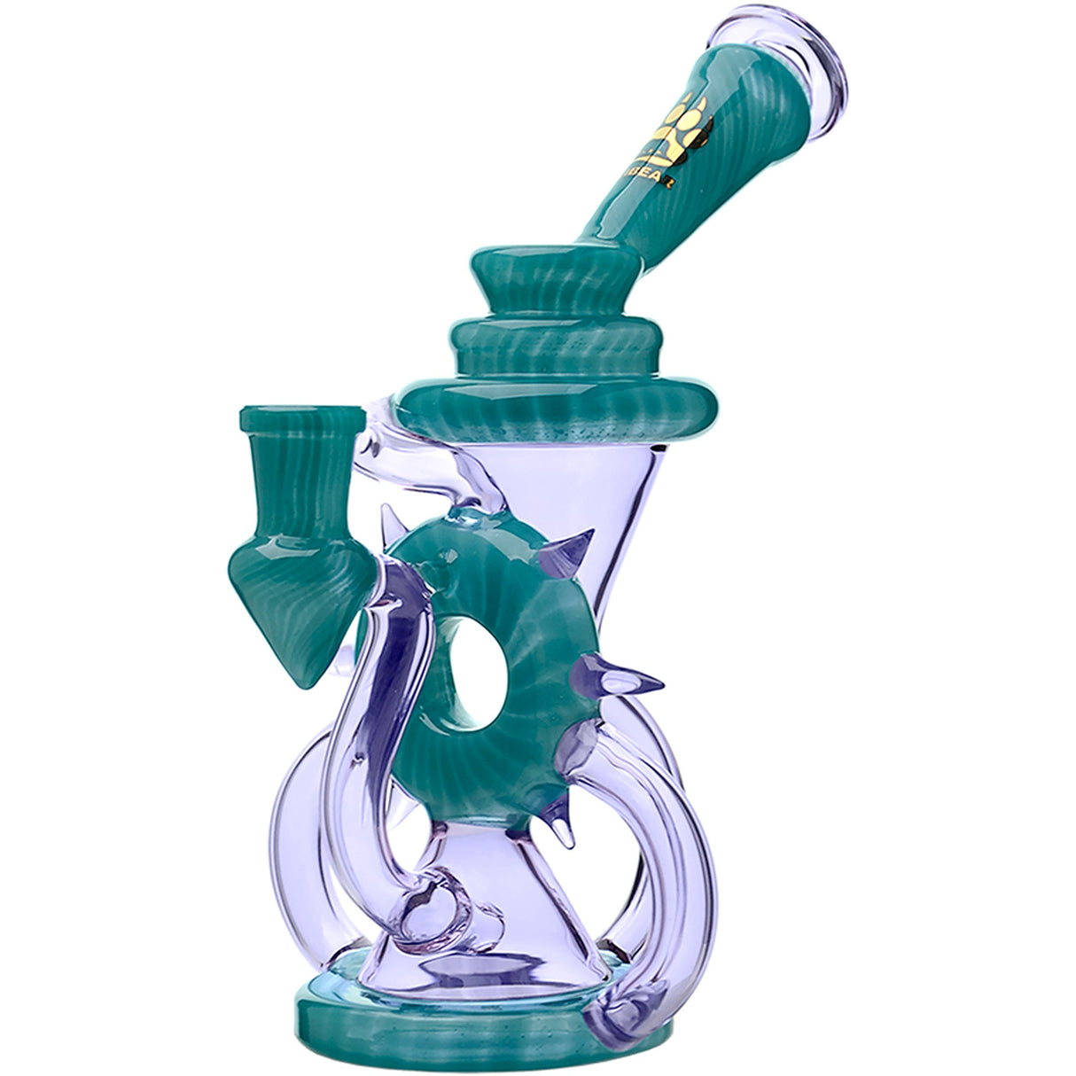 Calibear Vortex Spiked Recycler Dab Rig