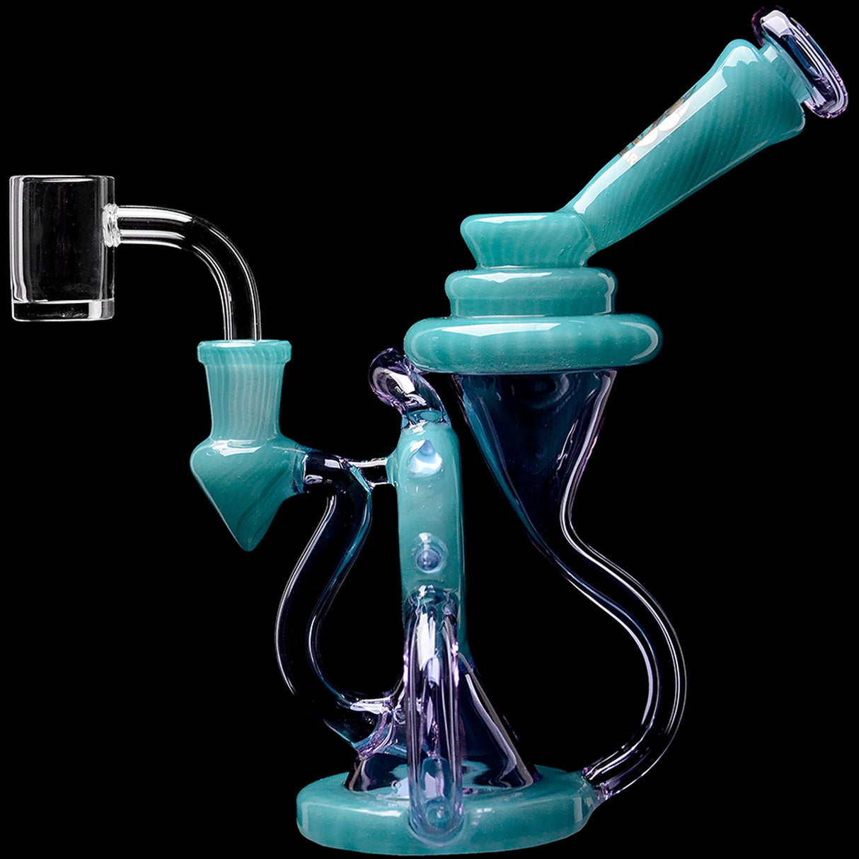 Calibear Vortex Spiked Recycler Dab Rig