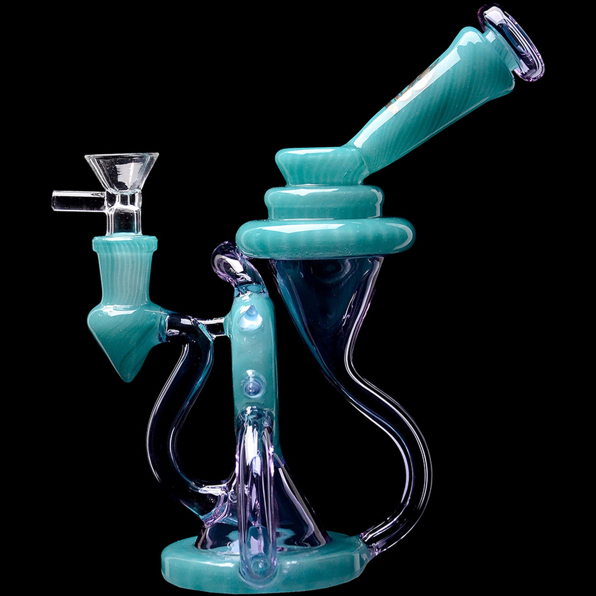 Calibear Vortex Spiked Recycler Dab Rig