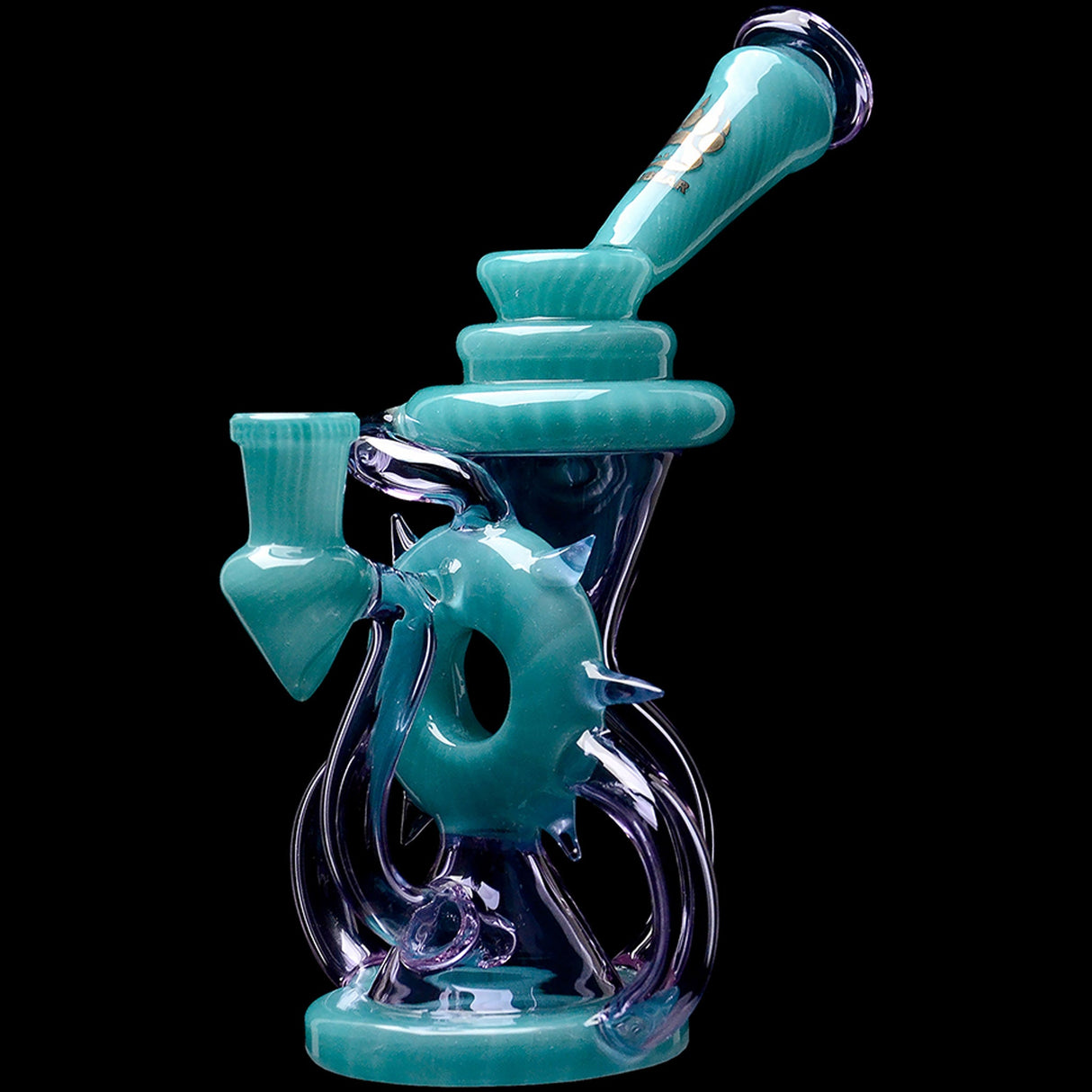 Calibear Vortex Spiked Recycler Dab Rig