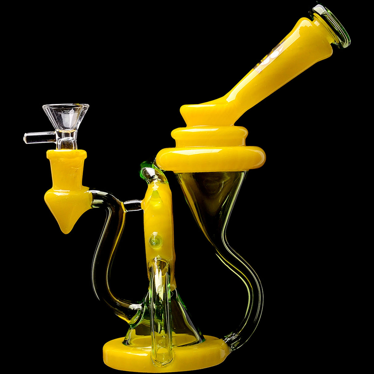 Calibear Vortex Spiked Recycler Dab Rig