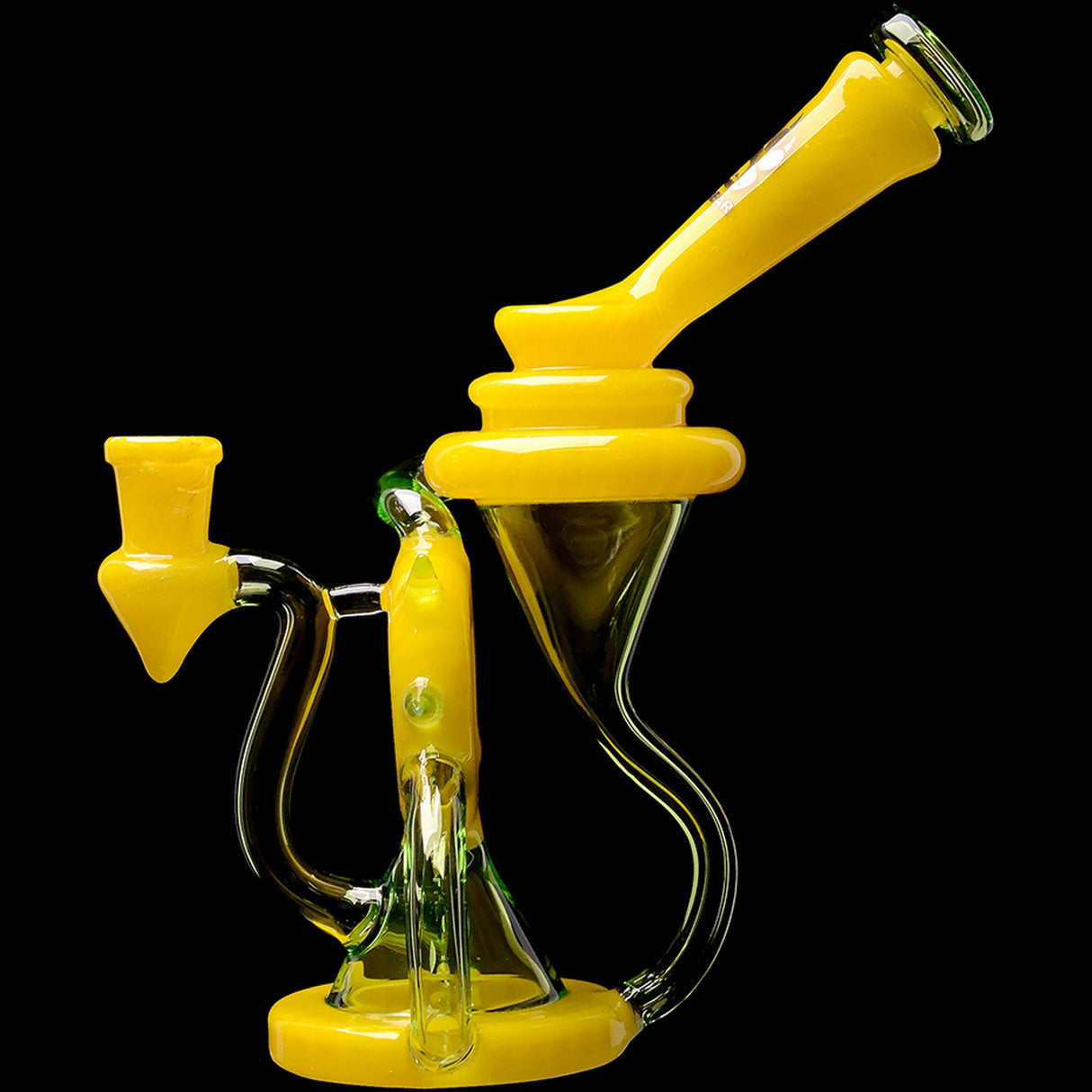 Calibear Vortex Spiked Recycler Dab Rig