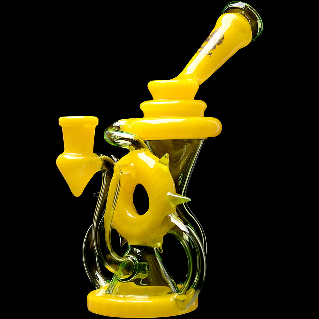 Calibear Vortex Spiked Recycler Dab Rig