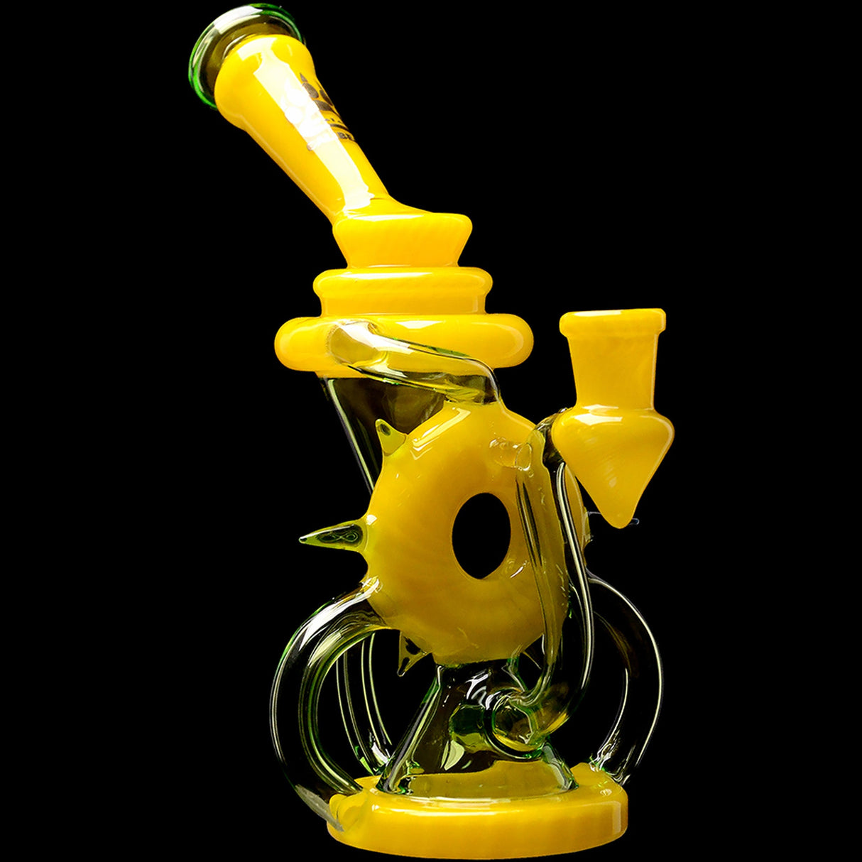 Calibear Vortex Spiked Recycler Dab Rig