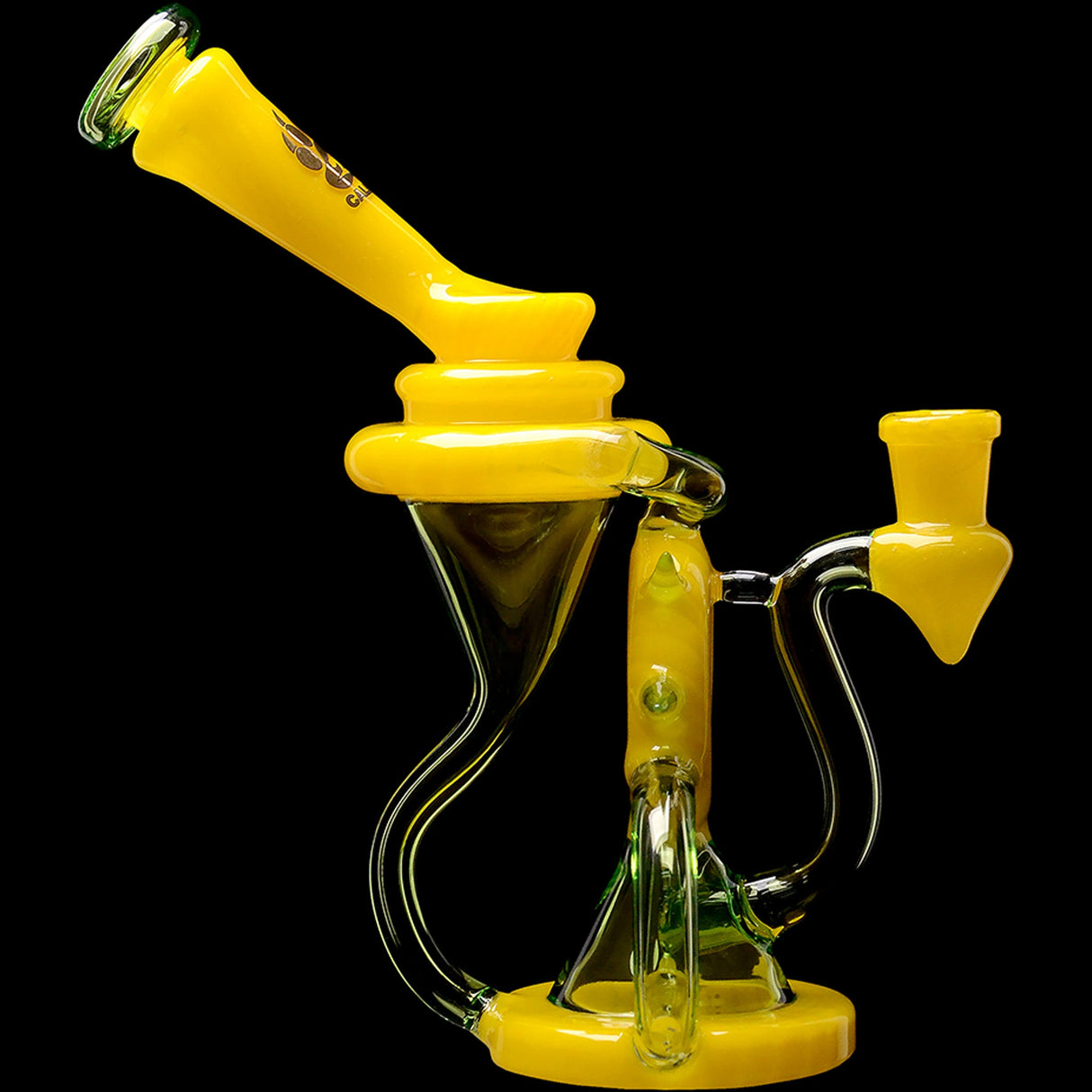 Calibear Vortex Spiked Recycler Dab Rig