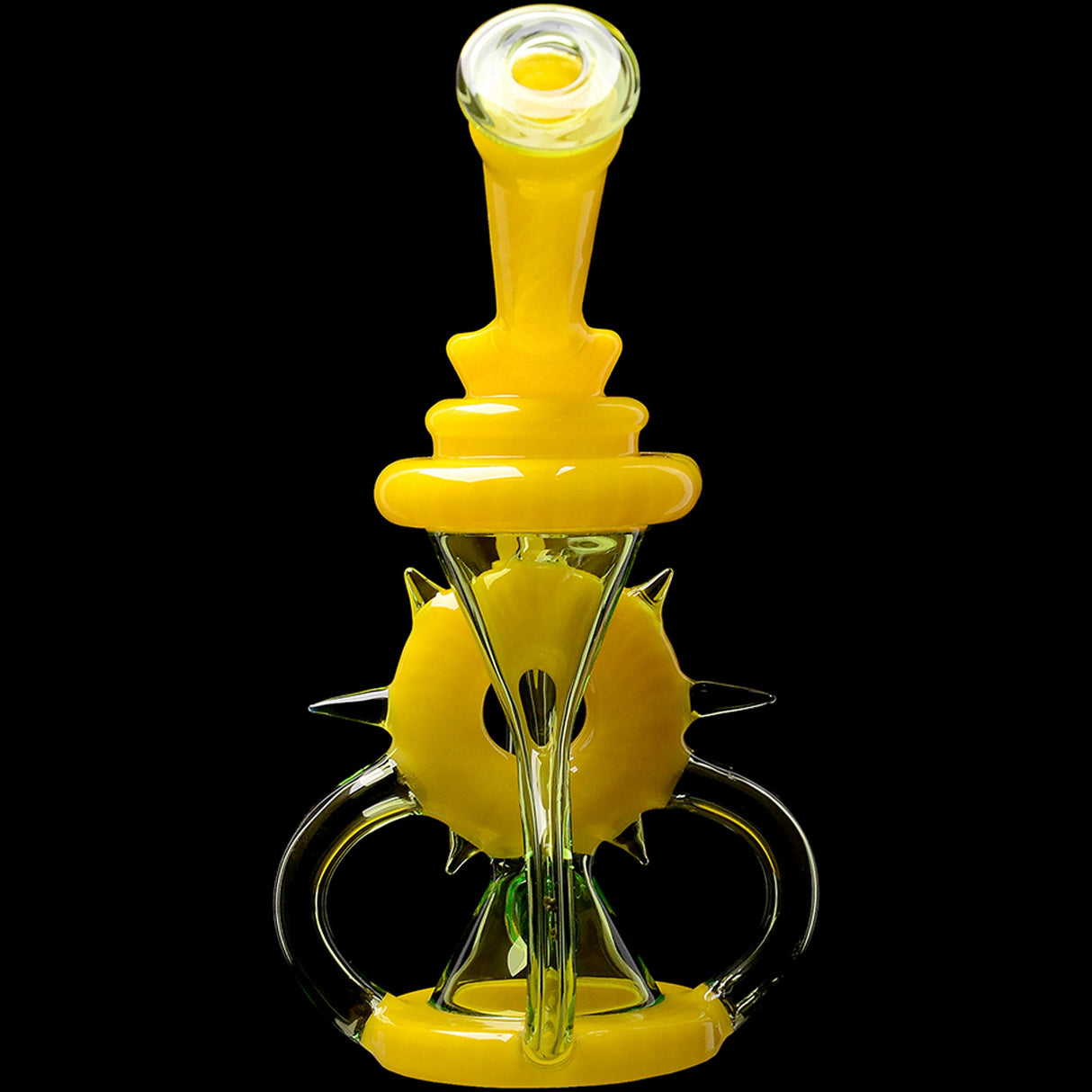 Calibear Vortex Spiked Recycler Dab Rig