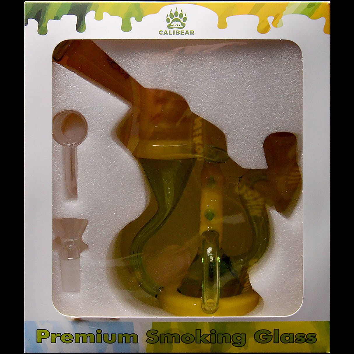 Calibear Vortex Spiked Recycler Dab Rig