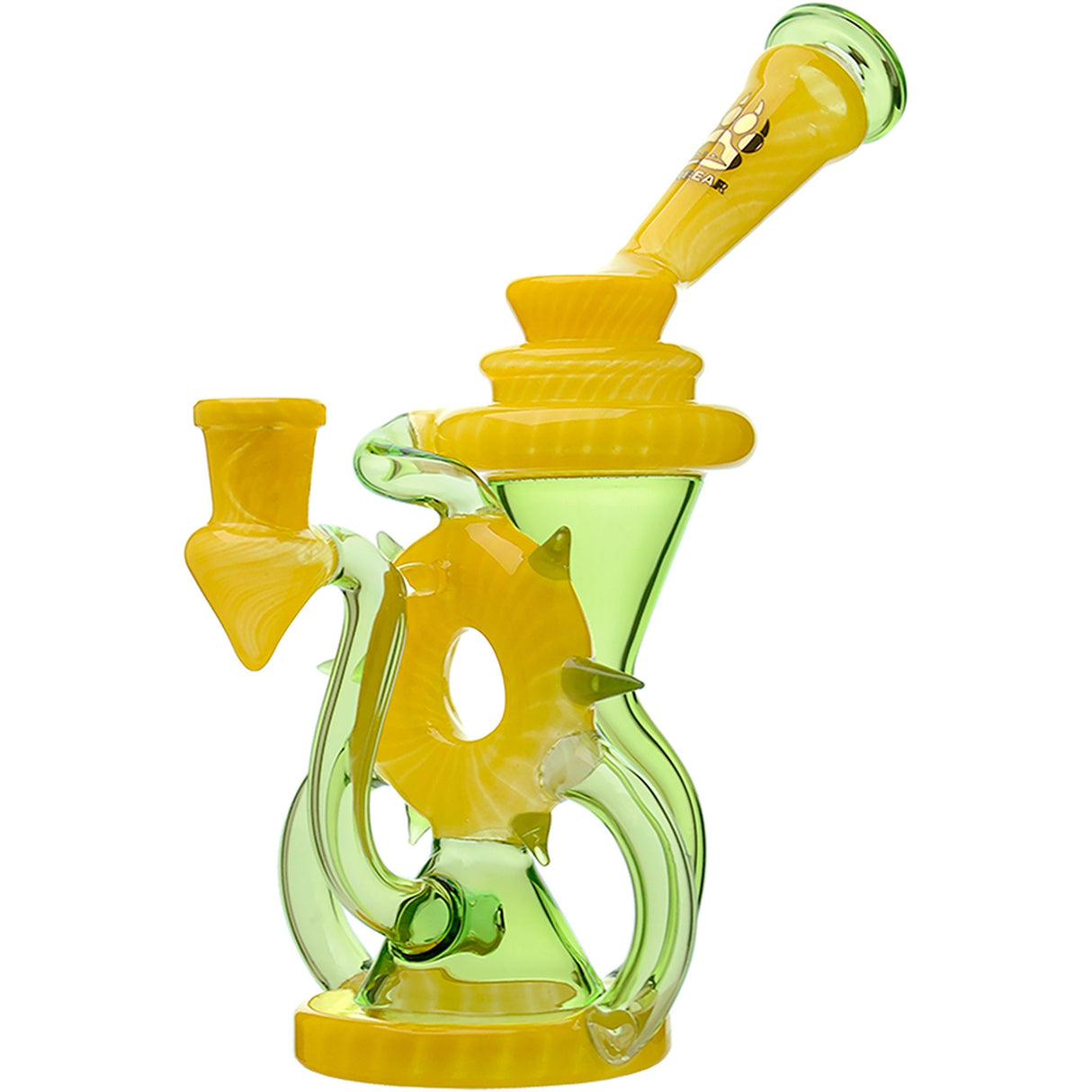Calibear Vortex Spiked Recycler Dab Rig