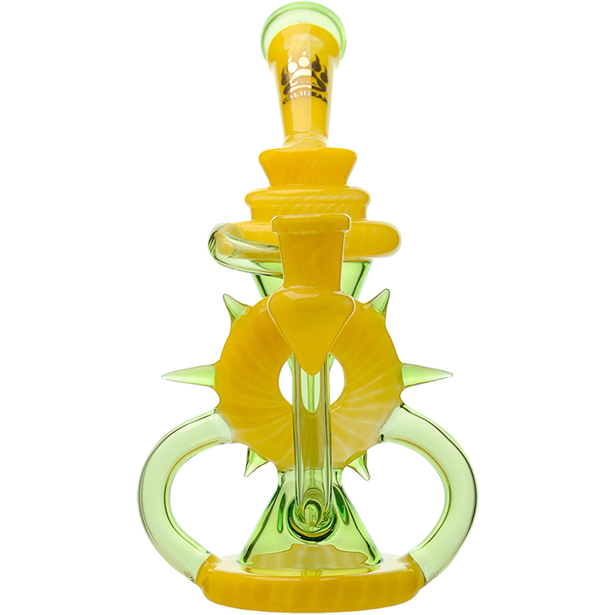 Calibear Vortex Spiked Recycler Dab Rig