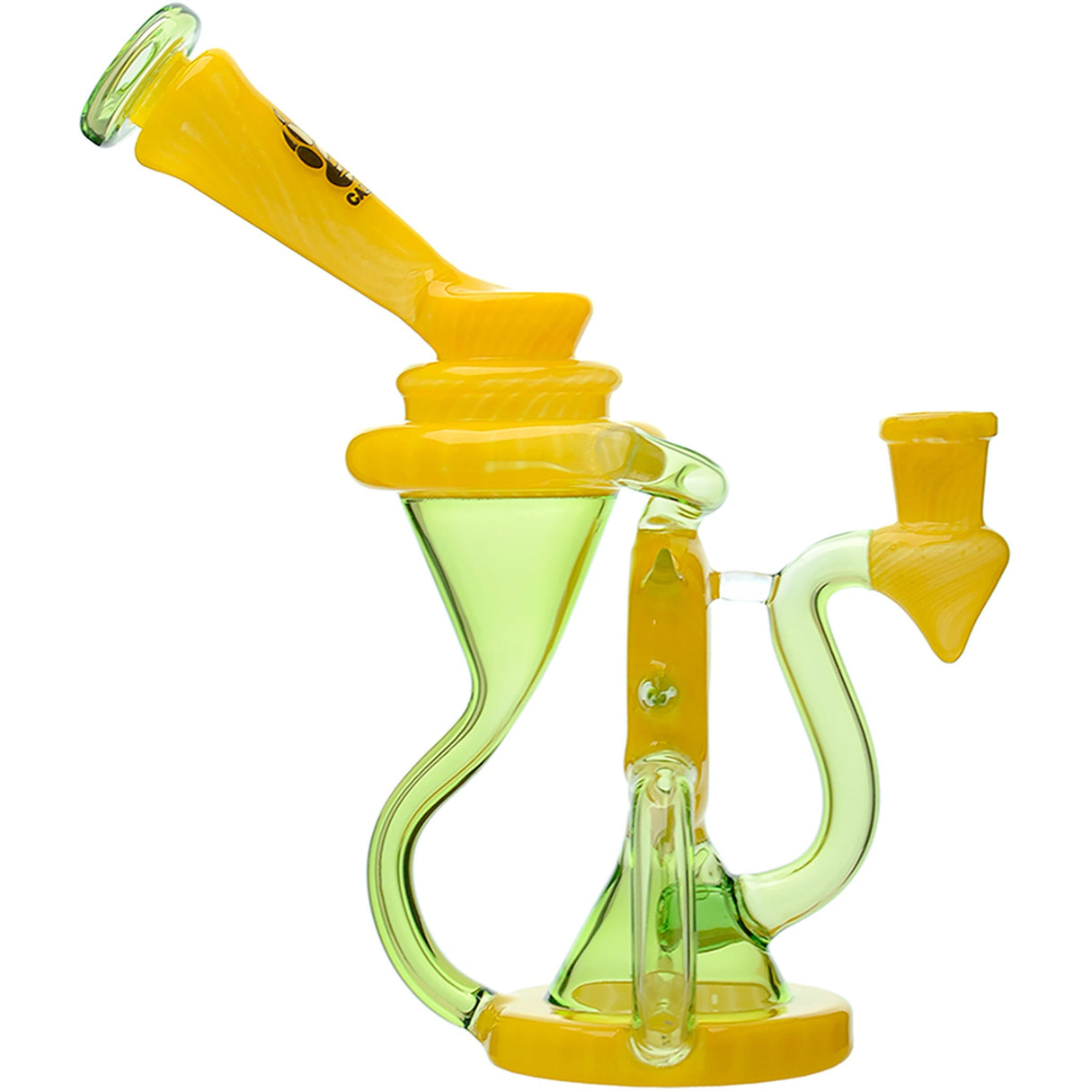 Calibear Vortex Spiked Recycler Dab Rig