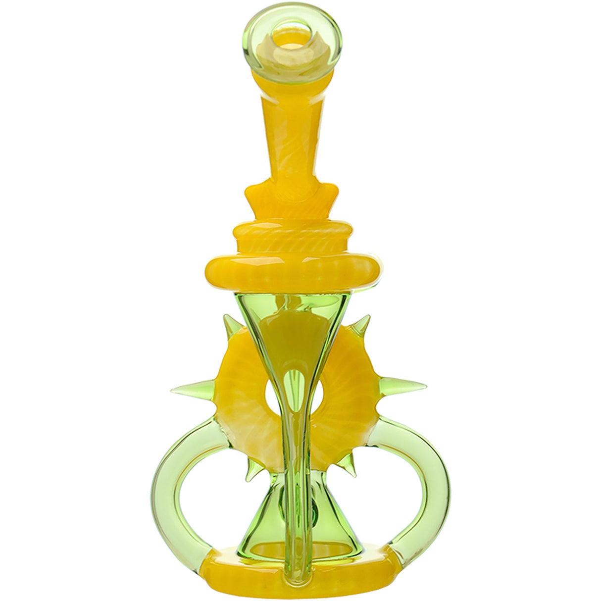 Calibear Vortex Spiked Recycler Dab Rig