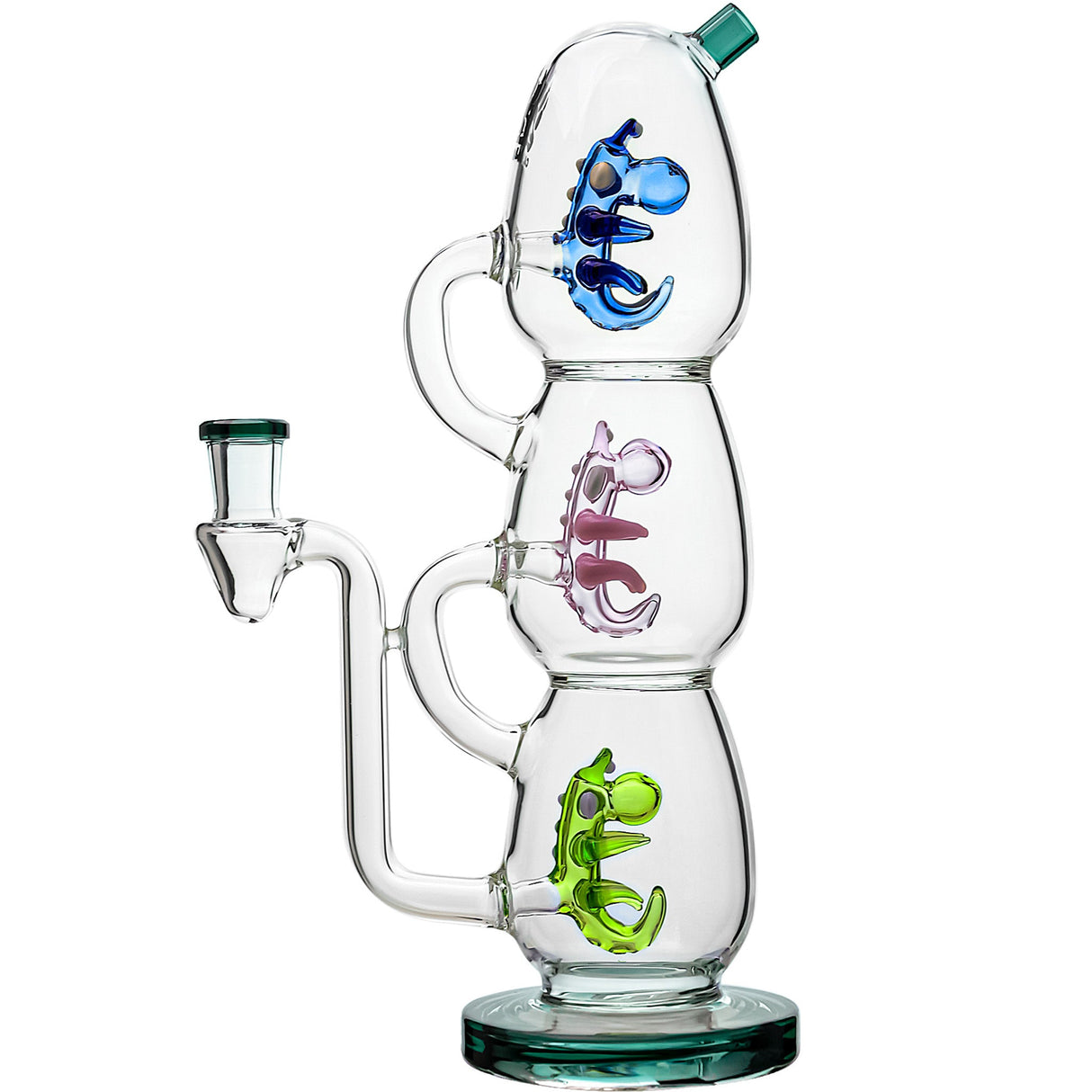 Calibear 11'' Triple Dino Tower Bong