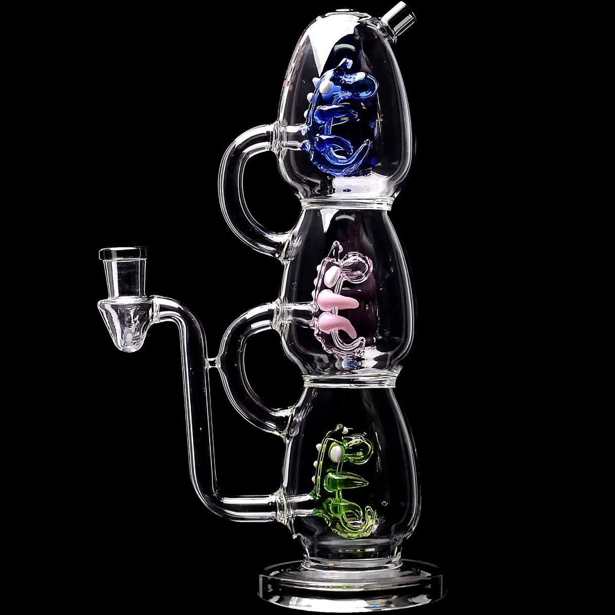 Calibear 11'' Triple Dino Tower Bong