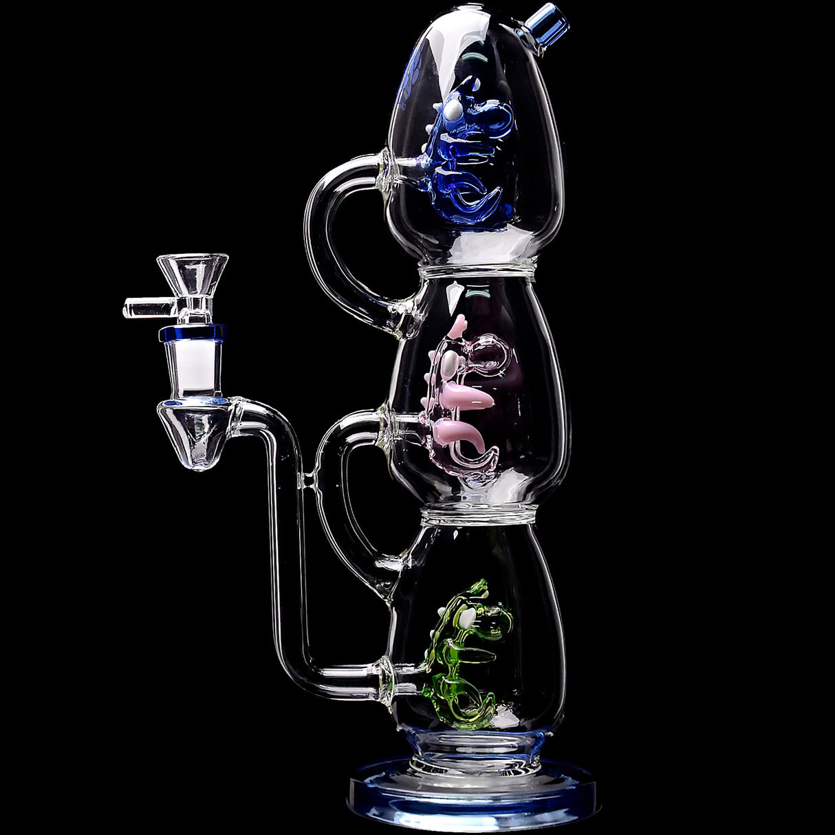Calibear 11'' Triple Dino Tower Bong