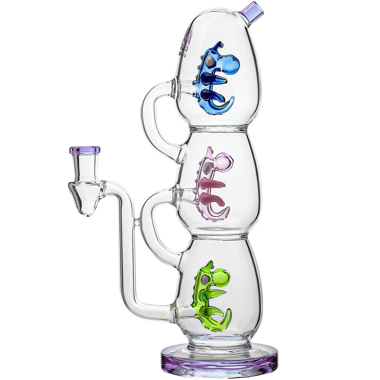 Calibear 11'' Triple Dino Tower Bong