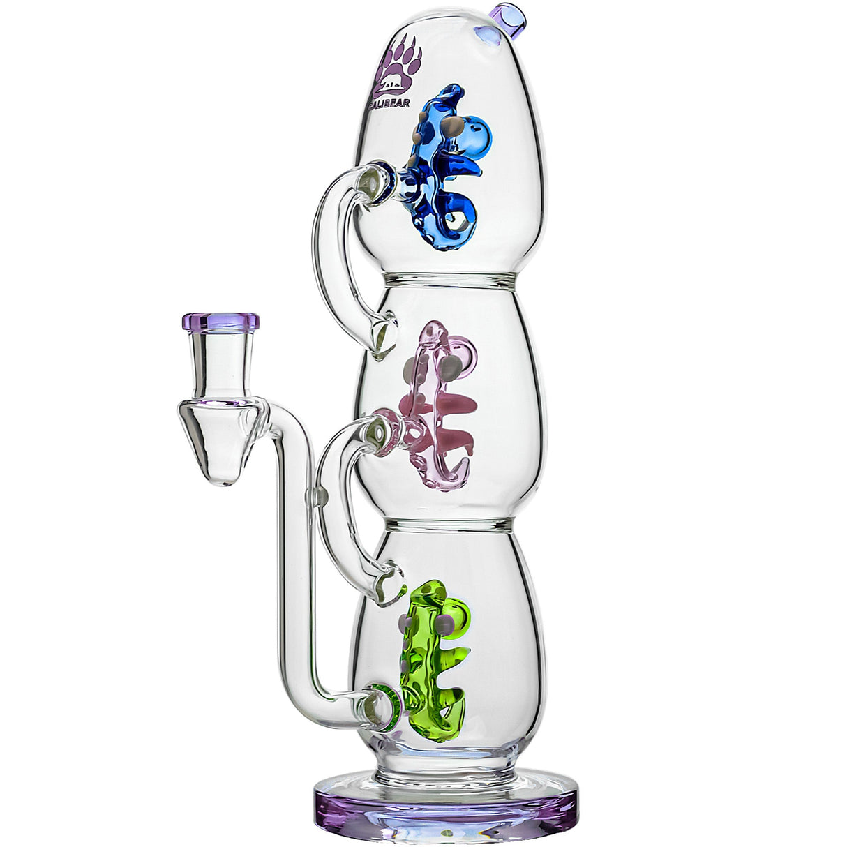Calibear 11'' Triple Dino Tower Bong