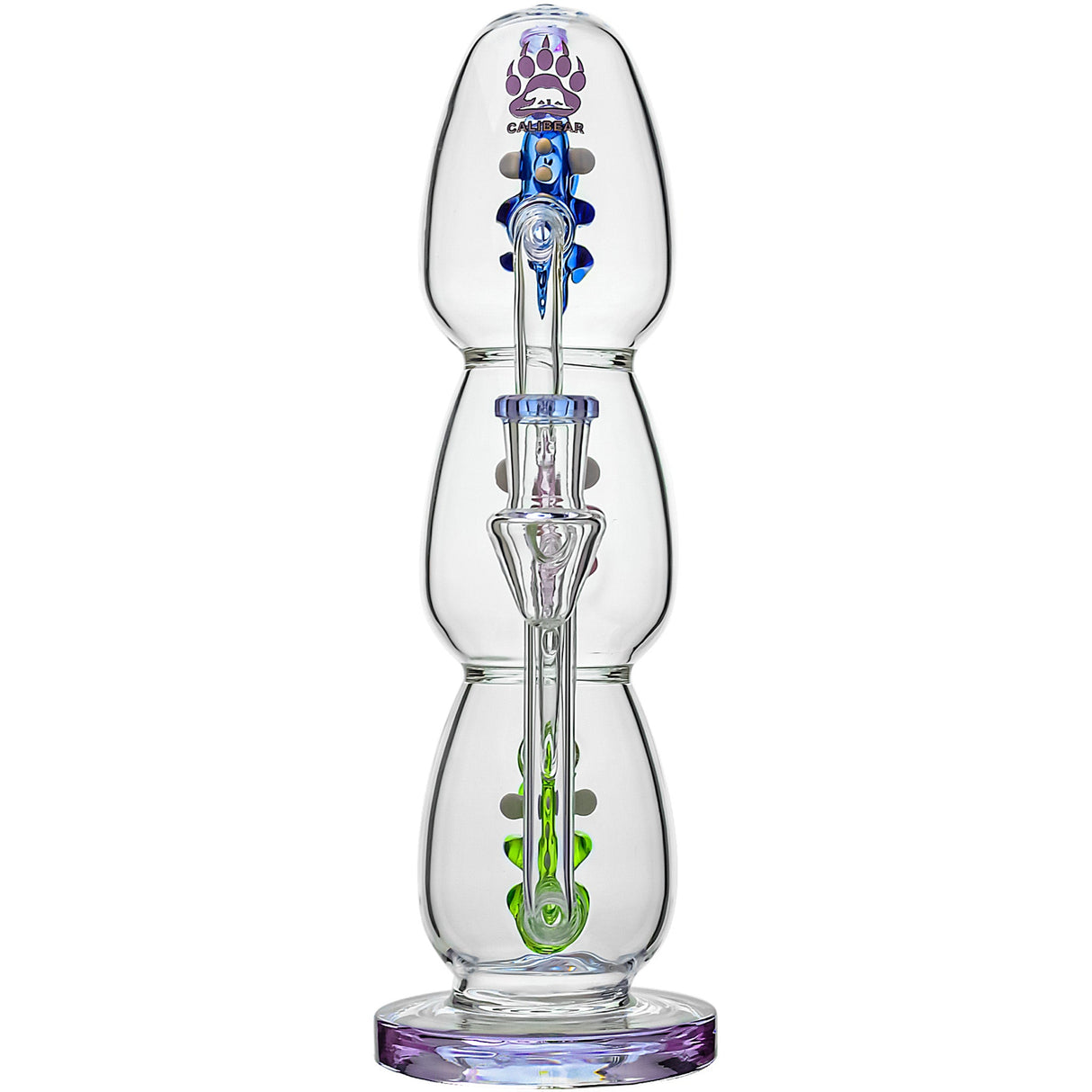 Calibear 11'' Triple Dino Tower Bong