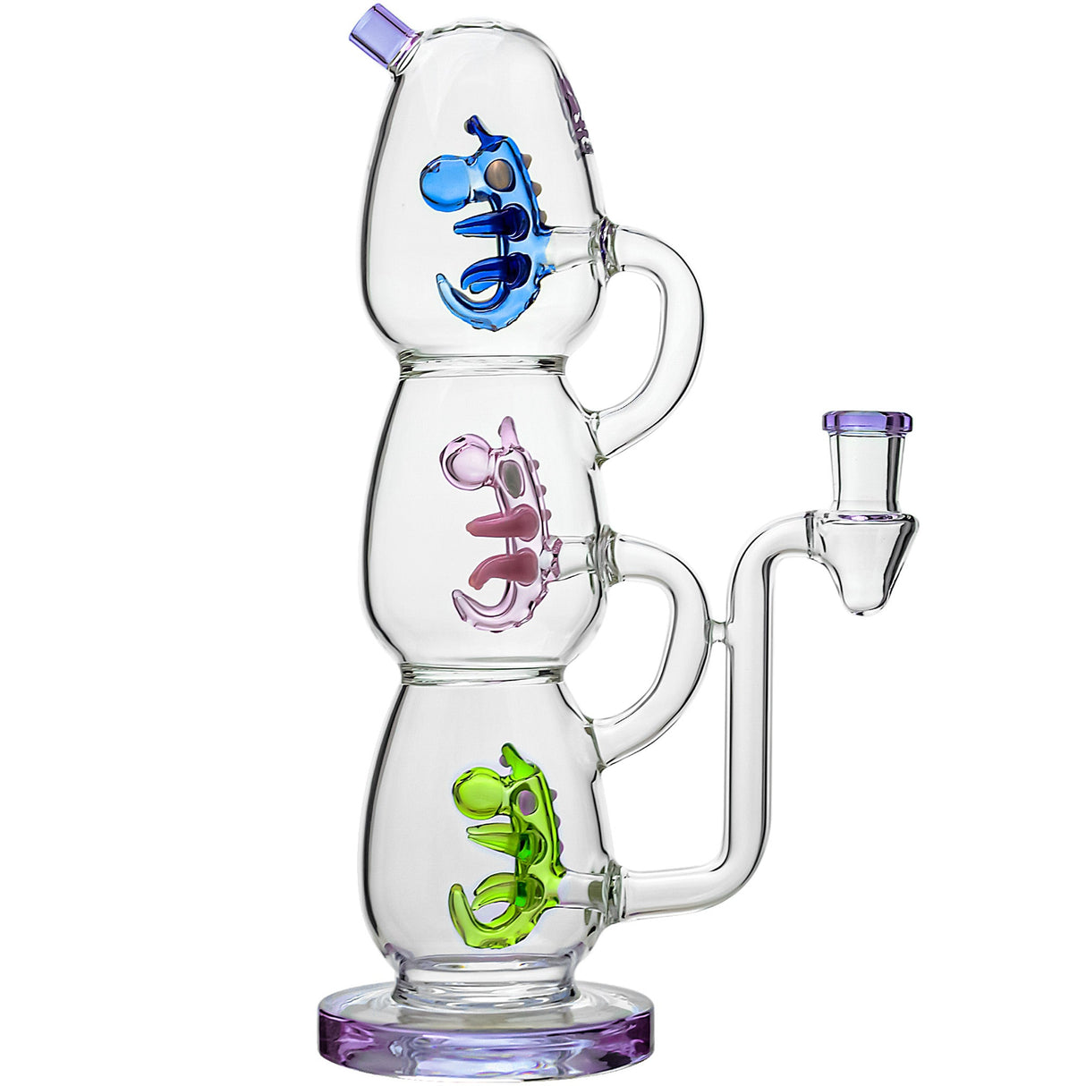 Calibear 11'' Triple Dino Tower Bong