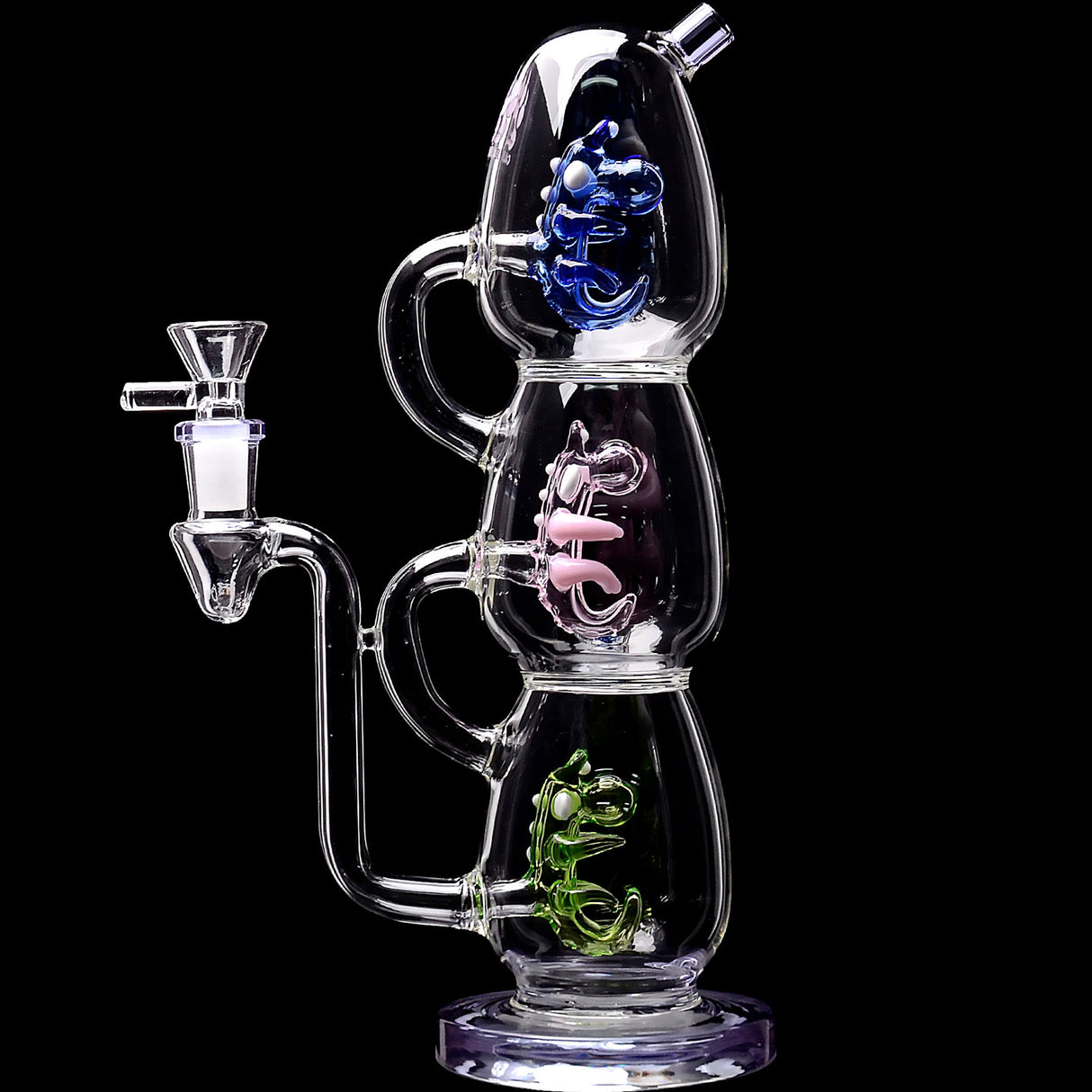 Calibear 11'' Triple Dino Tower Bong