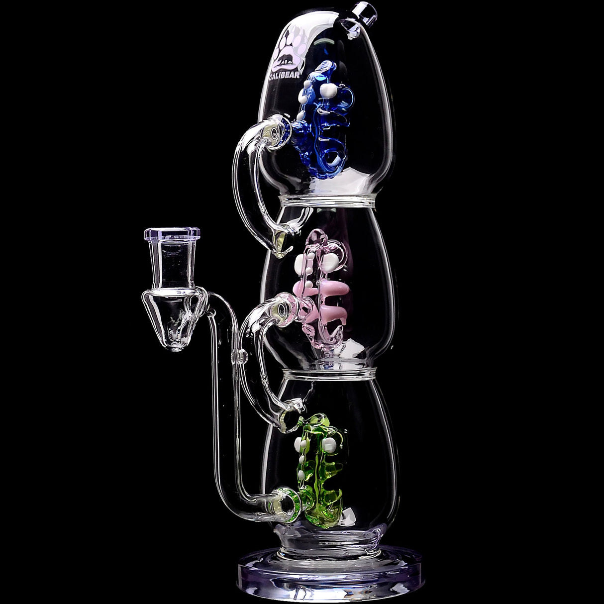 Calibear 11'' Triple Dino Tower Bong