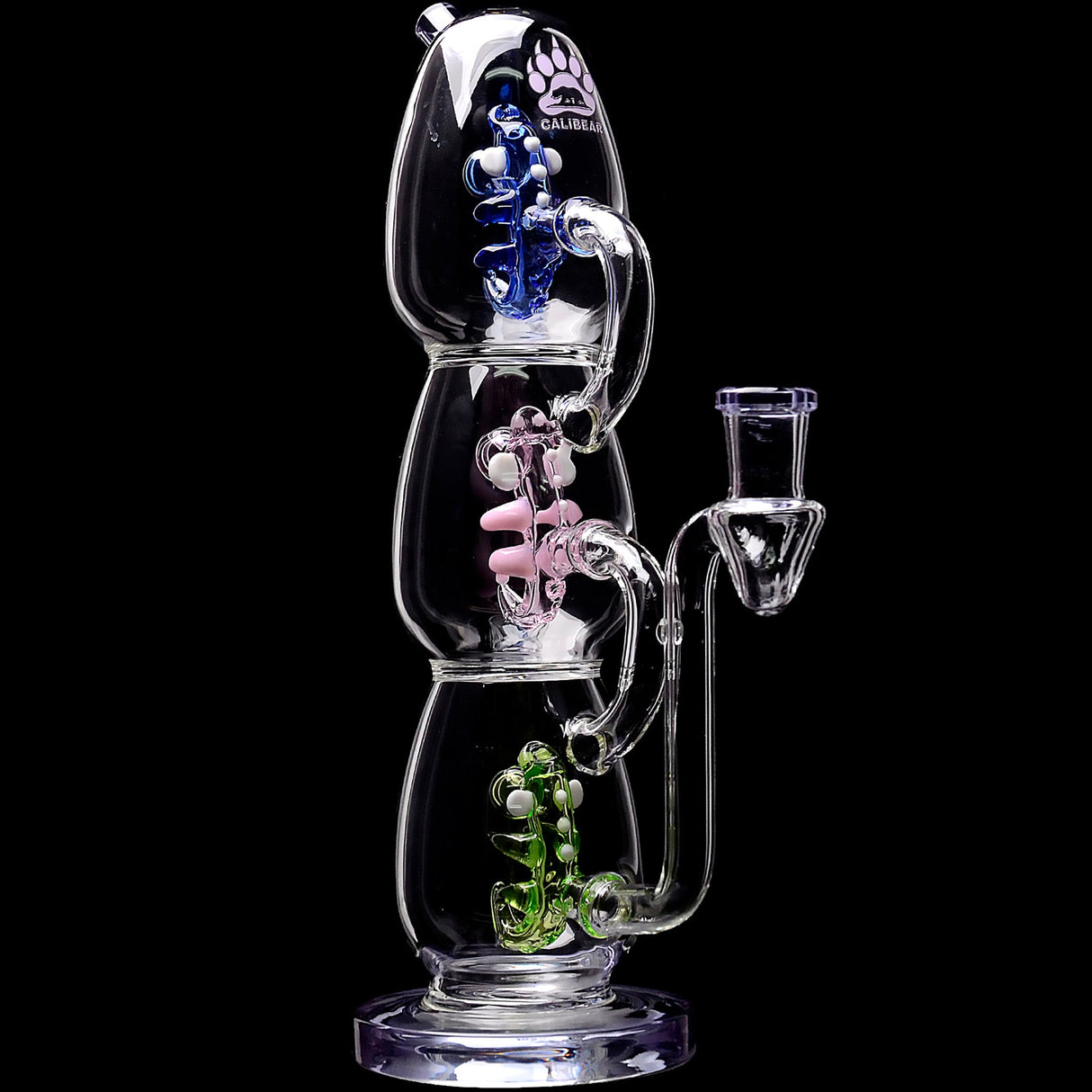 Calibear 11'' Triple Dino Tower Bong