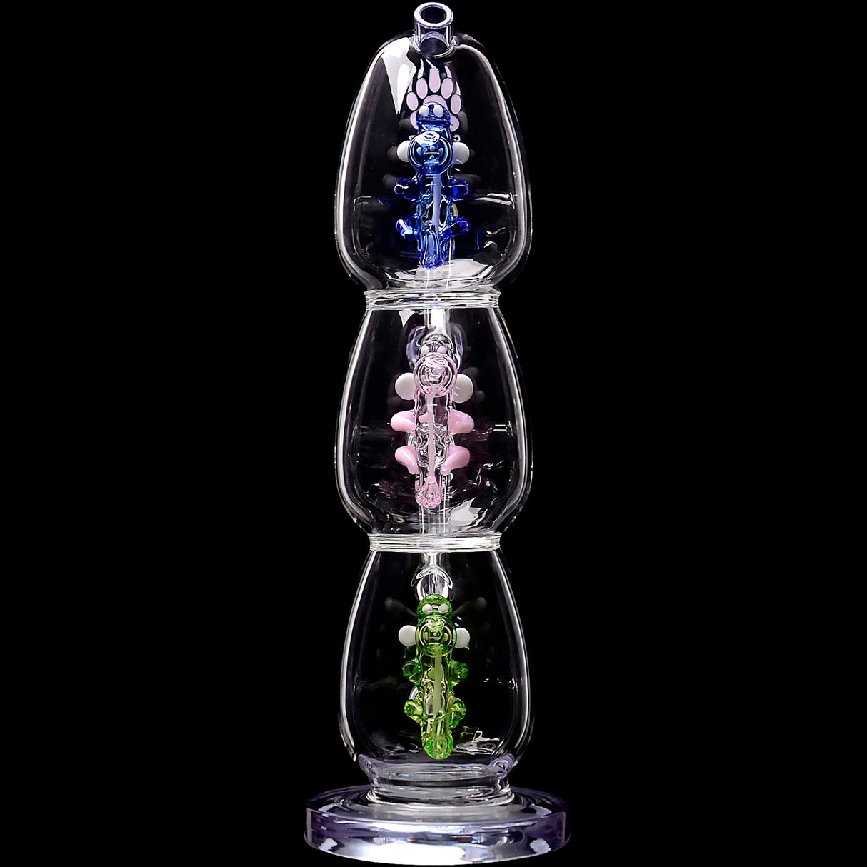 Calibear 11'' Triple Dino Tower Bong