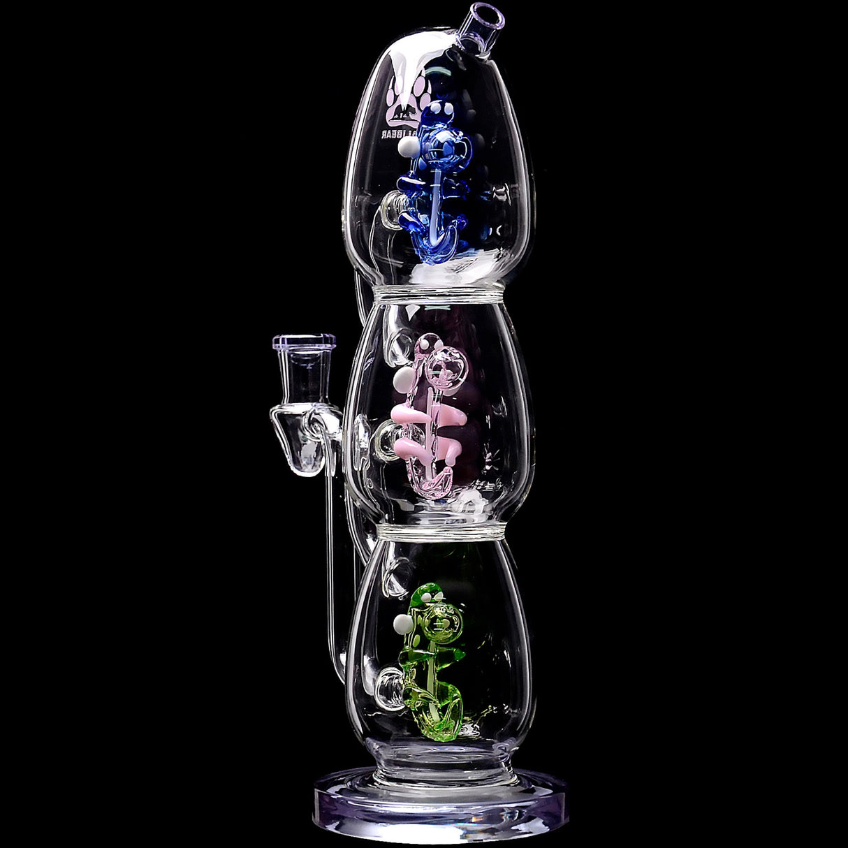 Calibear 11'' Triple Dino Tower Bong