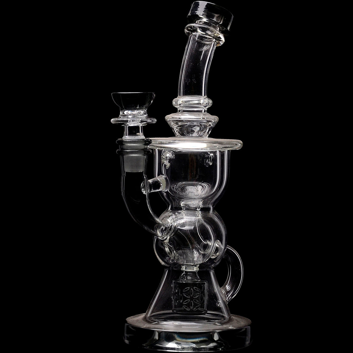 Calibear Vortex Seed Of Life Recycler Dab Rig