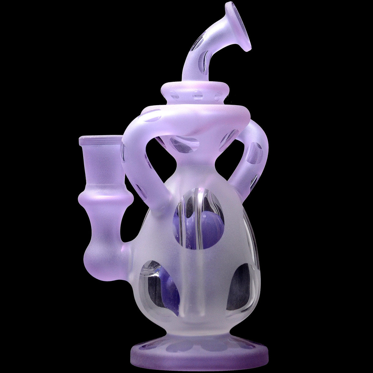 Glassic 7.8'' Heady Dino Recycler Egg Dab Rig