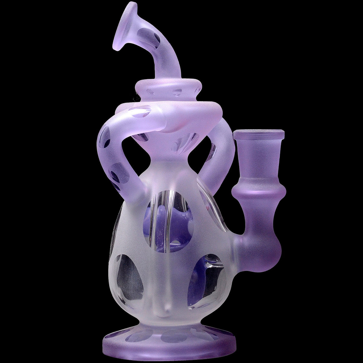 Glassic 7.8'' Heady Dino Recycler Egg Dab Rig