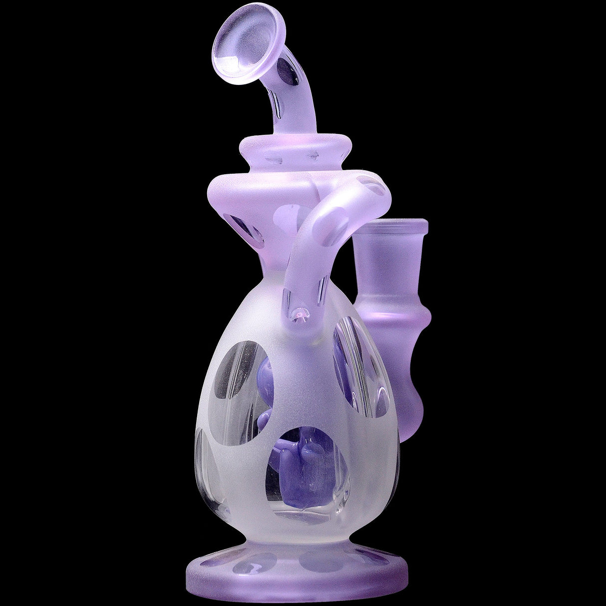 Glassic 7.8'' Heady Dino Recycler Egg Dab Rig
