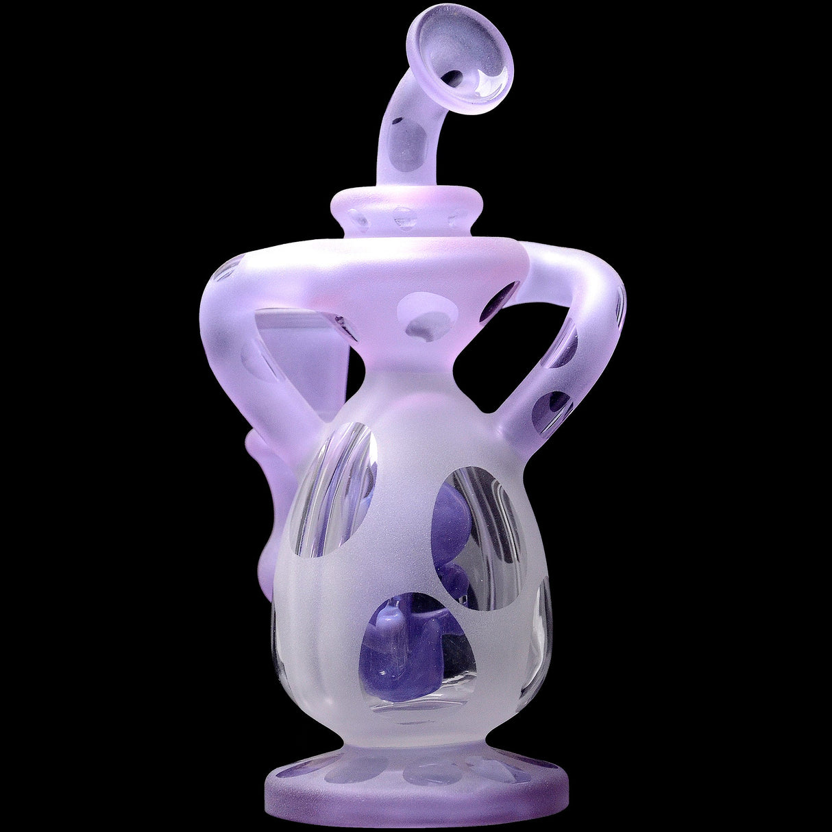 Glassic 7.8'' Heady Dino Recycler Egg Dab Rig