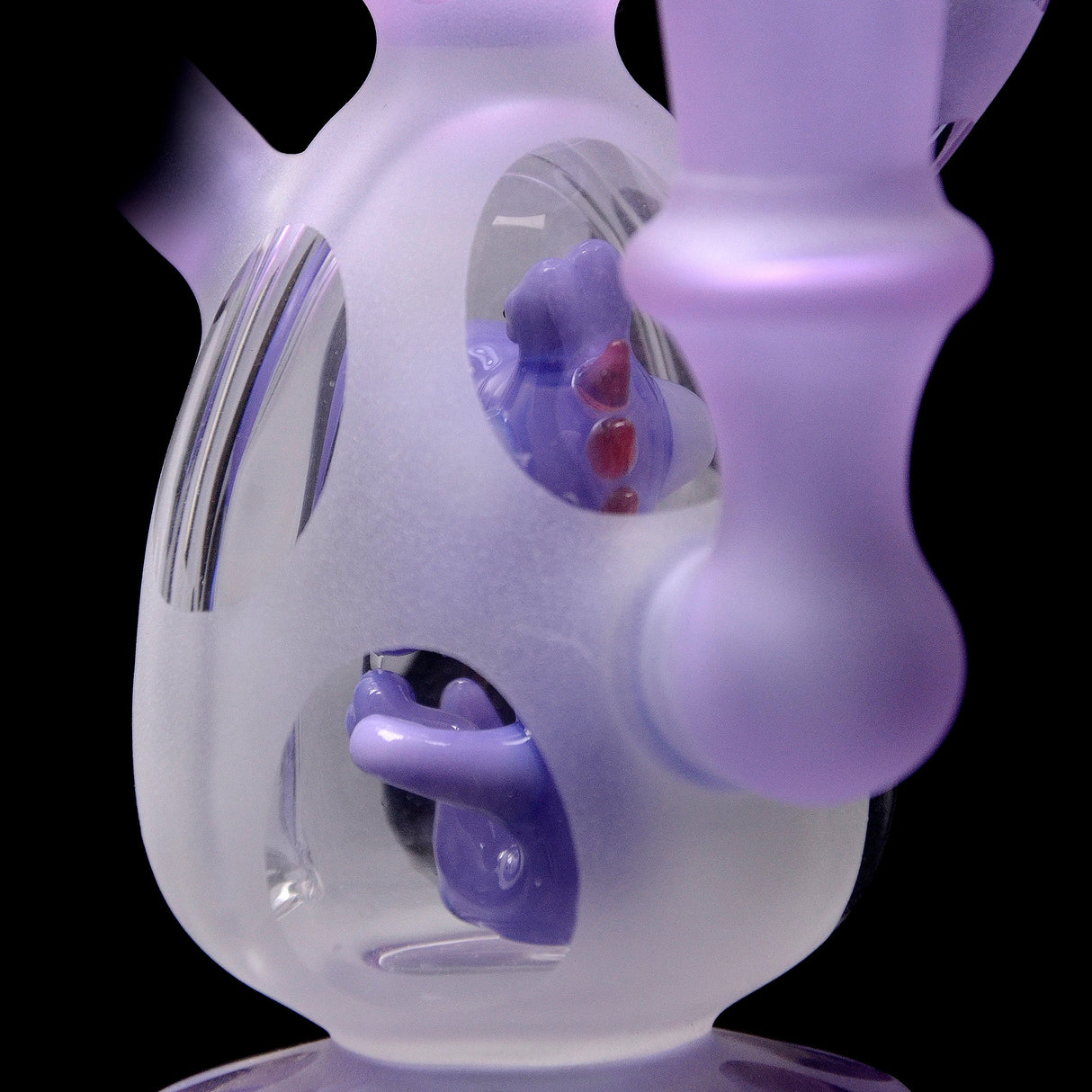 Glassic 7.8'' Heady Dino Recycler Egg Dab Rig