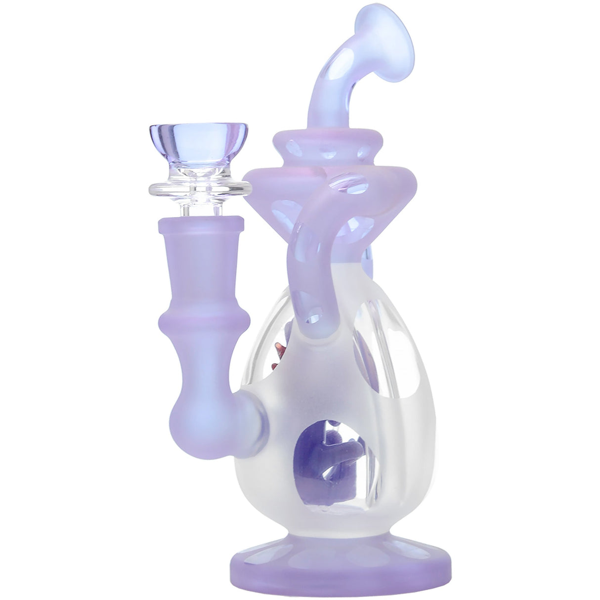 Glassic 7.8'' Heady Dino Recycler Egg Dab Rig