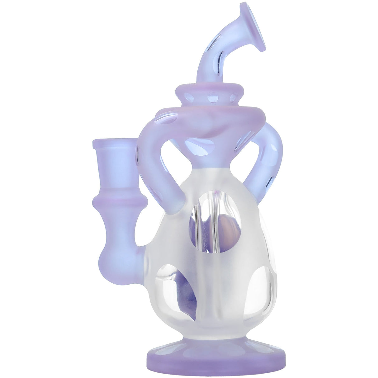 Glassic 7.8'' Heady Dino Recycler Egg Dab Rig