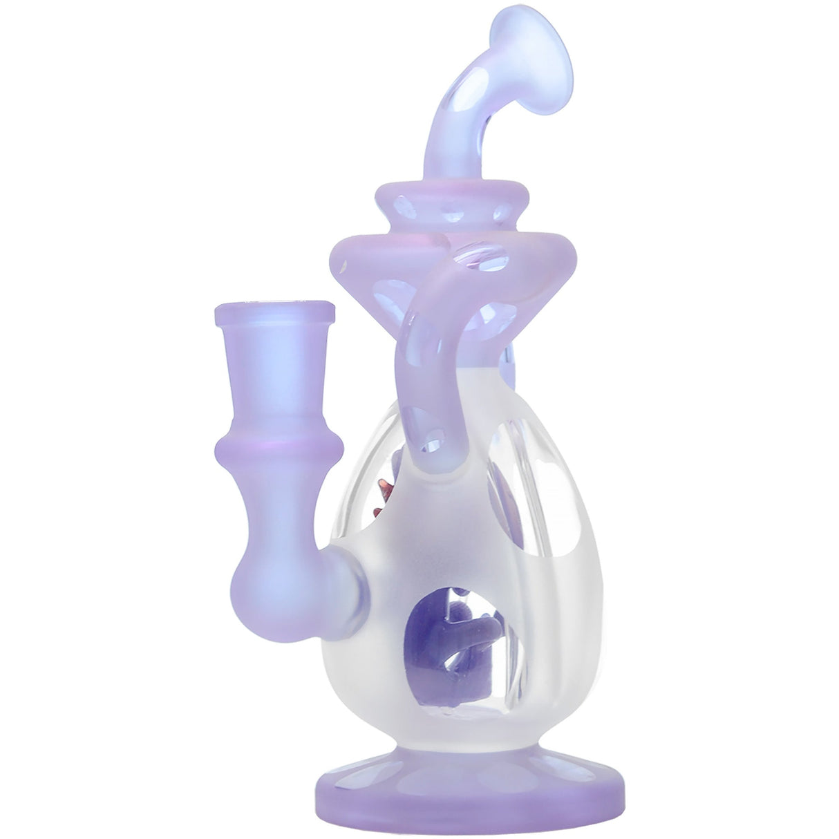Glassic 7.8'' Heady Dino Recycler Egg Dab Rig