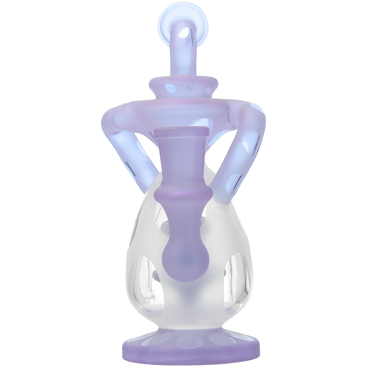 Glassic 7.8'' Heady Dino Recycler Egg Dab Rig